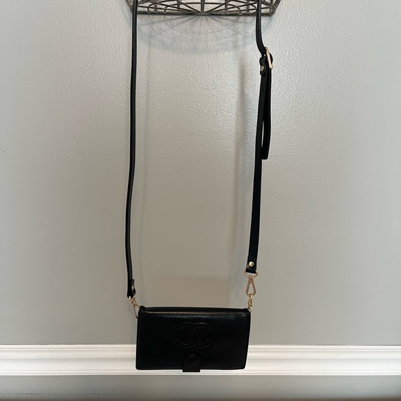 💯% Authentic CHANEL CC Black Caviar Wallet✨ - Picture 3 of 15